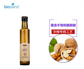 Bioisland 初榨核桃油 250毫升 Bioisland 初榨核桃油 250毫升